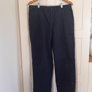 J Crew Men's Classic Straight Fit Chino Pants - Navy